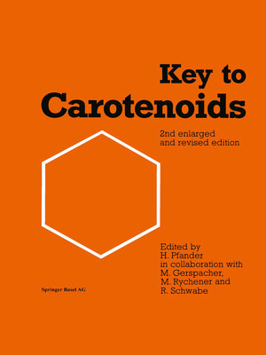 cover image of Key to Carotenoids